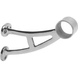 Bar Mount Bracket, for 1.5" Tubing, Polished Stainless Steel