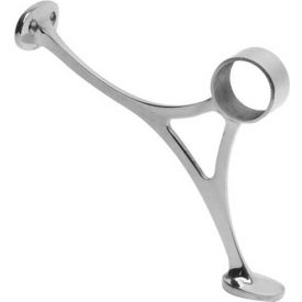 Combination Bracket for 1.5" Tubing, Polished Stainless Steel