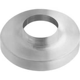 Flange Canopy for 1.5" Tubing, Satin Stainless Steel