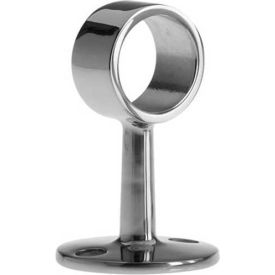 Flush Center Post, for 1" Tubing, Polished Stainless Steel