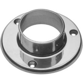 Flange, Wall, for 2" Tubing, Polished Stainless Steel