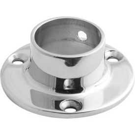 Flange, Wall, for 1" Tubing, Polished Stainless Steel