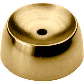 Angle Collar for 2" Tubing, Polished Brass