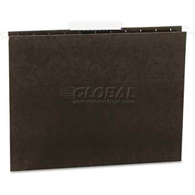 Hanging File Folders, 1/3 Tab, 11 Point Stock, Letter Size, Standard Green, 25/Box