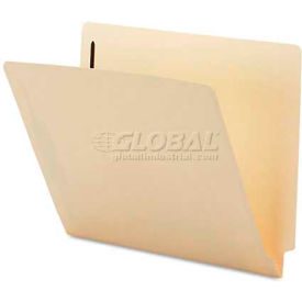Heavyweight Folder, Two Fasteners, End Tab, Letter Size, 11 Point Manila, 50/Box