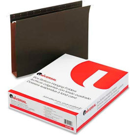 2" Box Bottom Pressboard Hanging Folder, Letter, Standard Green, 25/Box
