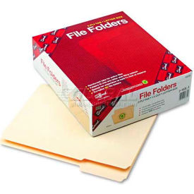 File Folder, 1/3 Cut First Position, Reinforced Top Tab, Letter Size, 100/Box