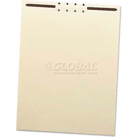 Recycled Letter Size Manila File Backs w/Prong Fasteners, 2" Capacity, 100/Box