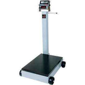 Digital Receiving Scale 1000lb x 0.5lb/ 440kg x 0.2kg 19" x 28" Platform