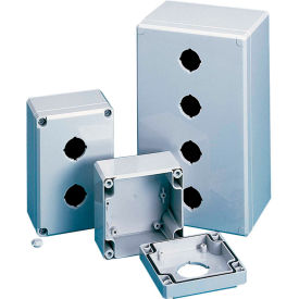 Pushbutton Enclosure, 2.94" x 2.875", Polycarbonate