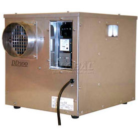 Industrial Desiccant Dehumidifier, 12.4 Amps, 1400 Watt, 110V, 69 Pints