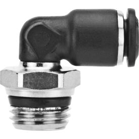 Swivel Elbow, 14mm Tube x 1/2" Swift-Fit Univ. Thread, Composite Body