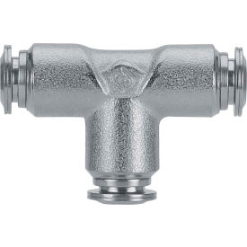 Union Tee, 1/2" Tube, Metallic Collet