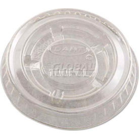 Portion Cup Lids, Fits 1/2-1 oz. cups, Plastic, Clear, 2500/Carton