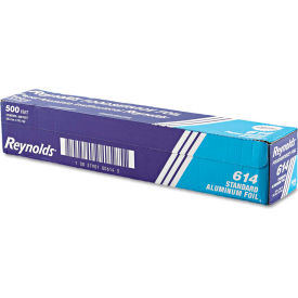 Standard Aluminum Foil Roll, 18" x 500 Ft., Silver