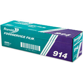 PVC Film Roll w/Cutter Box, 18" x 2000 Ft., Clear