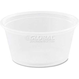 Portion Cups, Clear, 2 oz., 2500/Carton