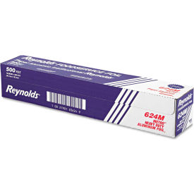 Metro Aluminum Foil Roll, Lighter Gauge Standard, 18" x 500 Ft., Silver