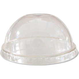 Compostable Cold Drink Cup Lids, Dome, Translucent, 1000 count