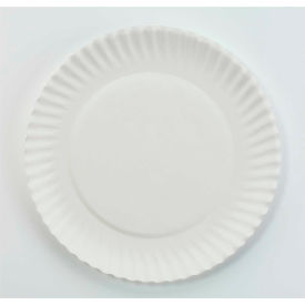Paper Plates, 6" Diameter, White, 1000 per Carton