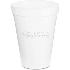 Drink Foam Cups, 12 oz, White, 1000/Carton