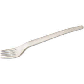 EP-S012, Fork, PLA, Pearl White, 1000/Carton