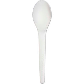 Spoon, PLA, Pearl White, 1000/Carton