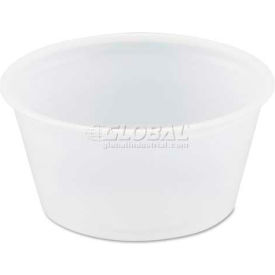 Souffle/Portion Cups, Plastic, 2 oz., 2500/Carton
