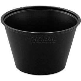 Souffle/Portion Cups, Plastic, 4 oz., 2500/Carton