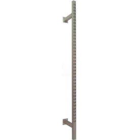 Slotted Wall Standard, Satin Nickle
