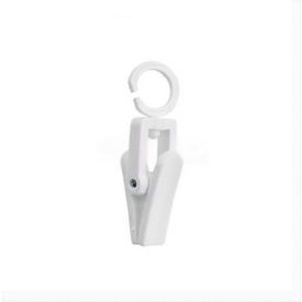 Swivel Clip, White