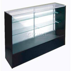 4' Full Vision Show Case, Black