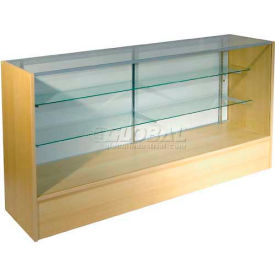 6' Full Vision Show Case, Maple