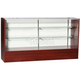 4' Full Vision Show Case, Cherry