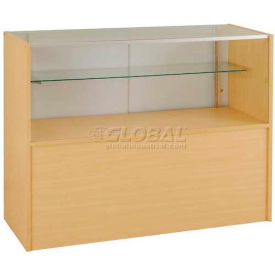 6' Half Vision Show Case, Maple