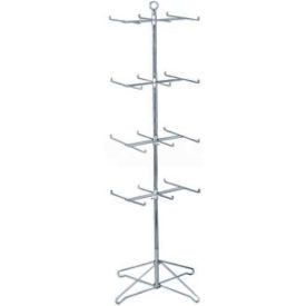 Economy Wire Display, 4 Tier Spinner, Zinc