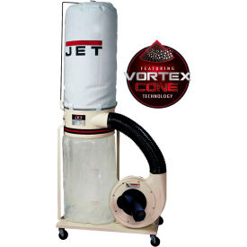 Model DC-1100VX-5M 1.5HP 1-Phase 115/230V 5-Micron Dust Collector W/ Bag Filter Kit