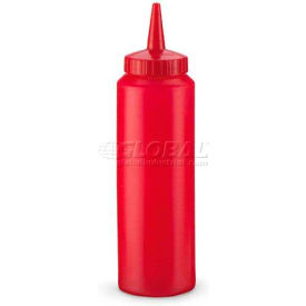 Traex Squeeze Dispenser, Single Tip, 8 Oz., Red