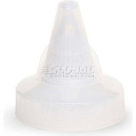 Replacement Cap For Squeeze Dispenser, Single Tip, Closeable