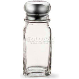Nostalgic Salt & Pepper Shakers, Stainless Steel Top, 2 Oz