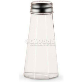 Traex Paneled Jar Salt & Pepper Shakers, Stainless Top, 2 Oz