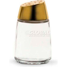 Traex Continental Collection Salt & Pepper Shakers, Gold Top, 2 Oz