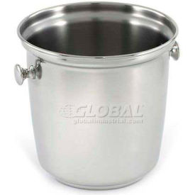 Wine Bucket With Handles, Stainless Steel, 8-1/4" X 8"