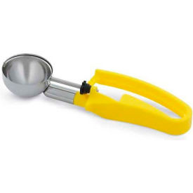 Standard Length Squeeze Disher, Yellow, 1.8 Oz. Capacity