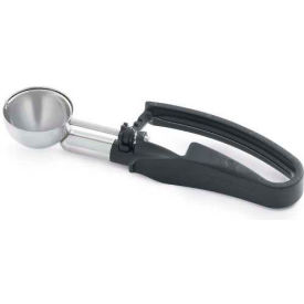 Disher, Standard Length, Squeeze Handle, Black, 1.13 Oz. Cap.