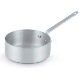 Wear-Ever Shallow Sauce Pan With Traditional Handle, 8 Gauge, 5 Quart Capacity