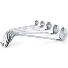 Measuring Ladle Set, 6" Handle, Stainless Steel