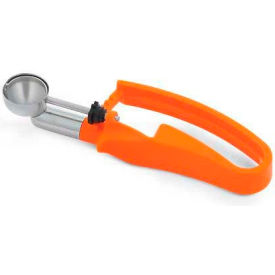 Standard Length Squeeze Disher, Orange, 0.33 Oz. Capacity