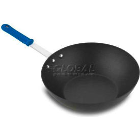 Stir Fry Pan With Hard coat Interior, 10 Gauge, 4" Depth