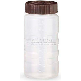 Traex Dripcut Dredges & Caps, Extra Large, Clear Dredge W/ Brown Lid